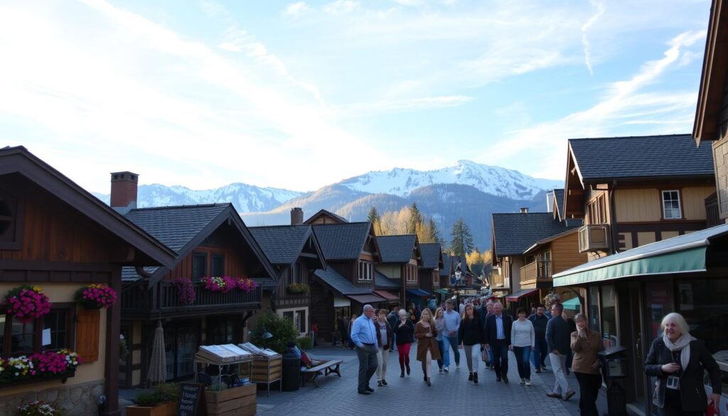 Bavarian village in Washington