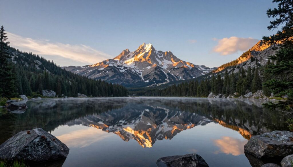 Dream Lake with mountain reflections in Rocky Mountain National Park, one of America's 10 most stunning national parks