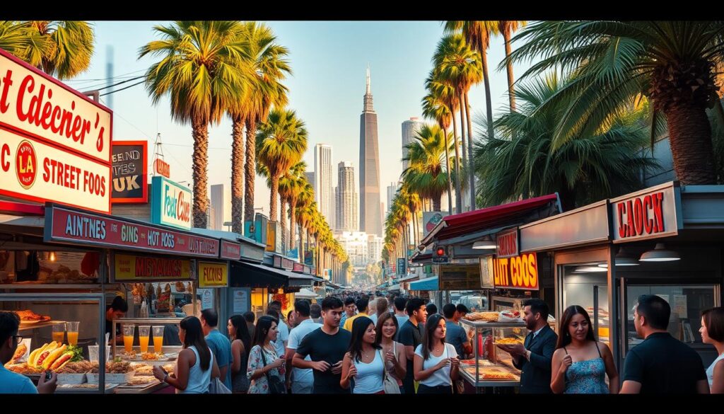 Los Angeles street food diversity