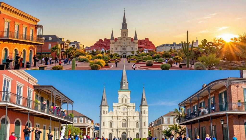 iconic American destinations New Orleans Phoenix